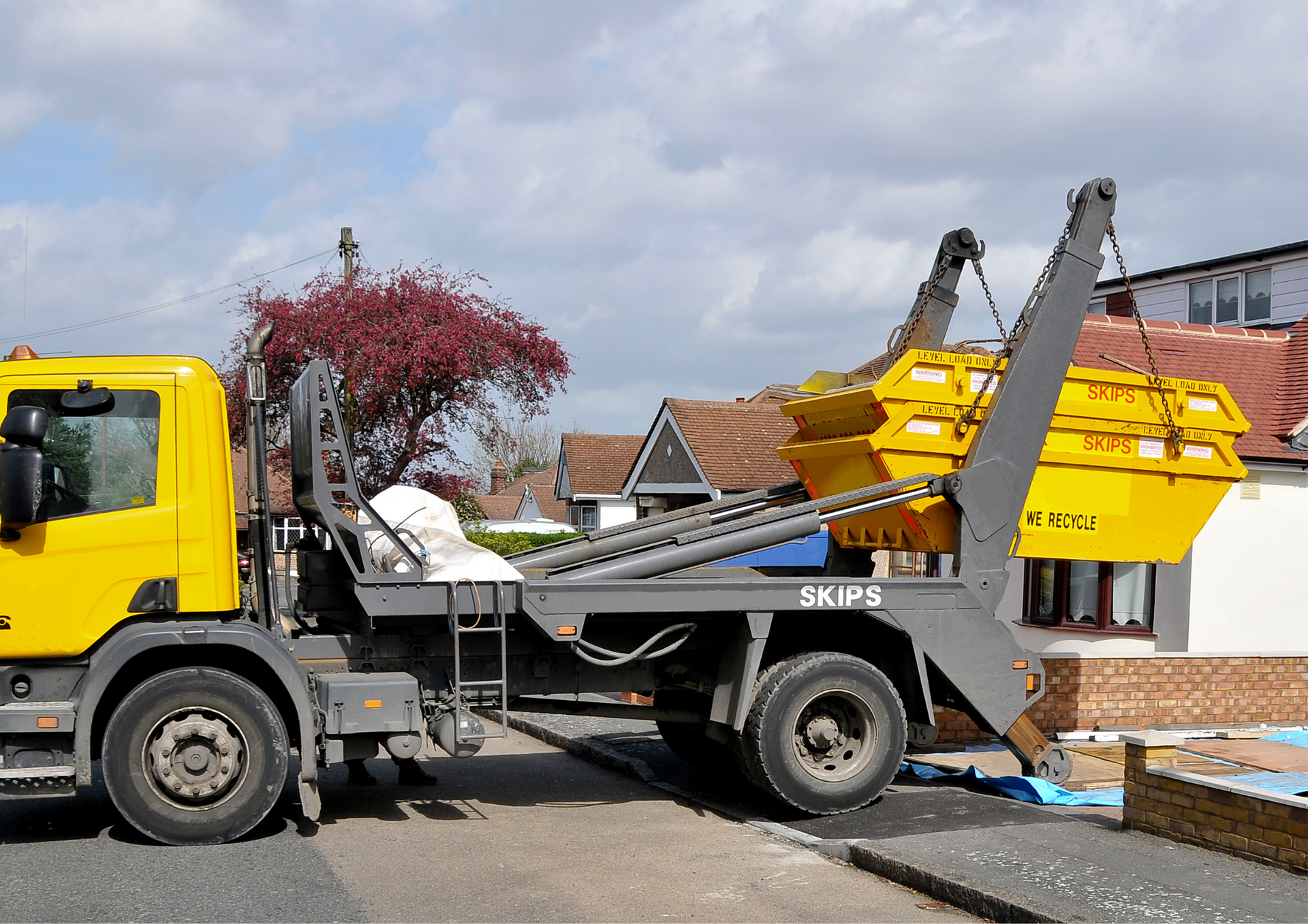 Skip Hire for Flats, Terraced Homes, and Limited Access Areas